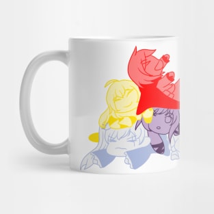 RWBY Chibi Dogpile Mug